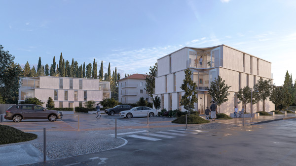 Apartments with Open Corners, Castelnuovo del Garda, 2023-